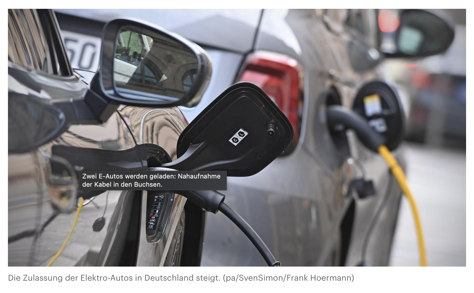 Statistik - Anteil der reinen E-Autos in Deutschland steigt
